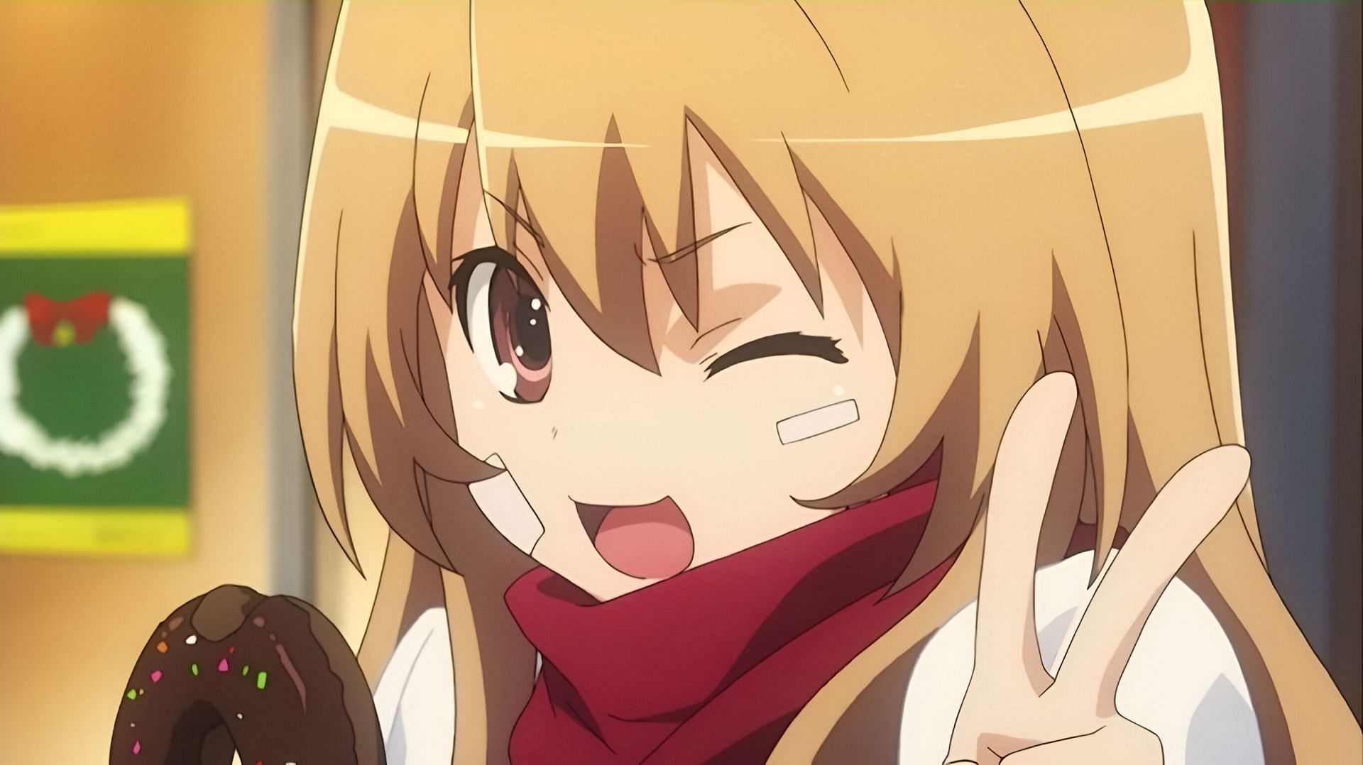 Taiga Aisaka as seen in the anime (Image via J.C. Staff)