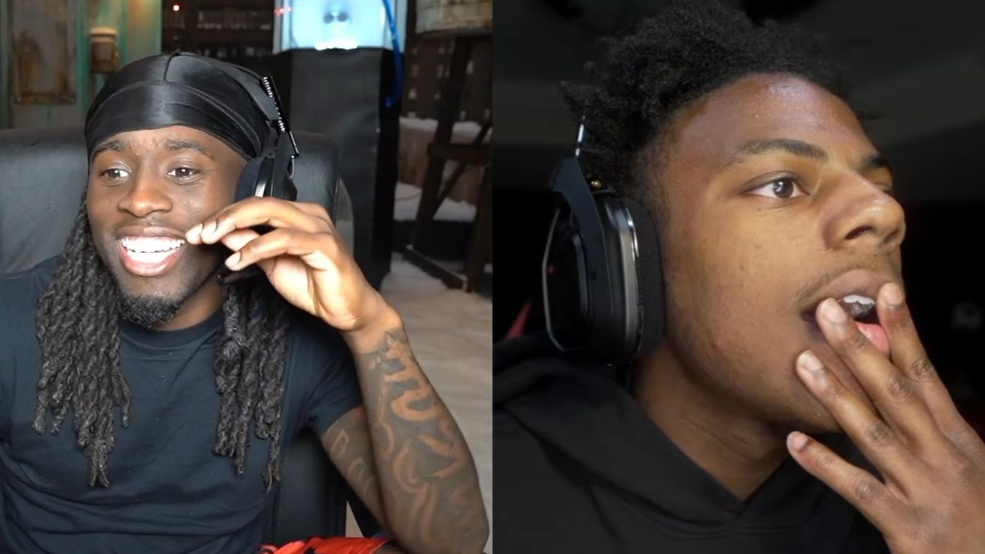 Kai Cenat claims IShowSpeed has a "daughter" as the streamers prank each other live