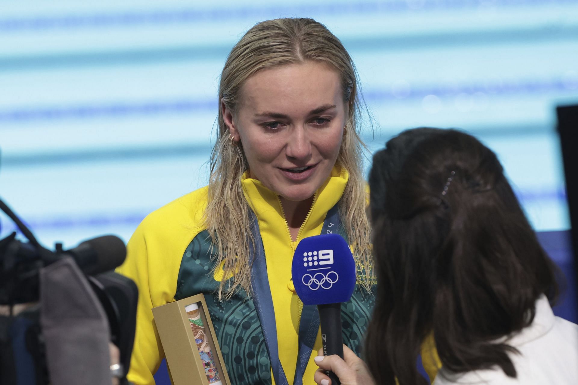 In Picture: Ariarne Titmus at the Paris Olympics (Image Source: Getty)