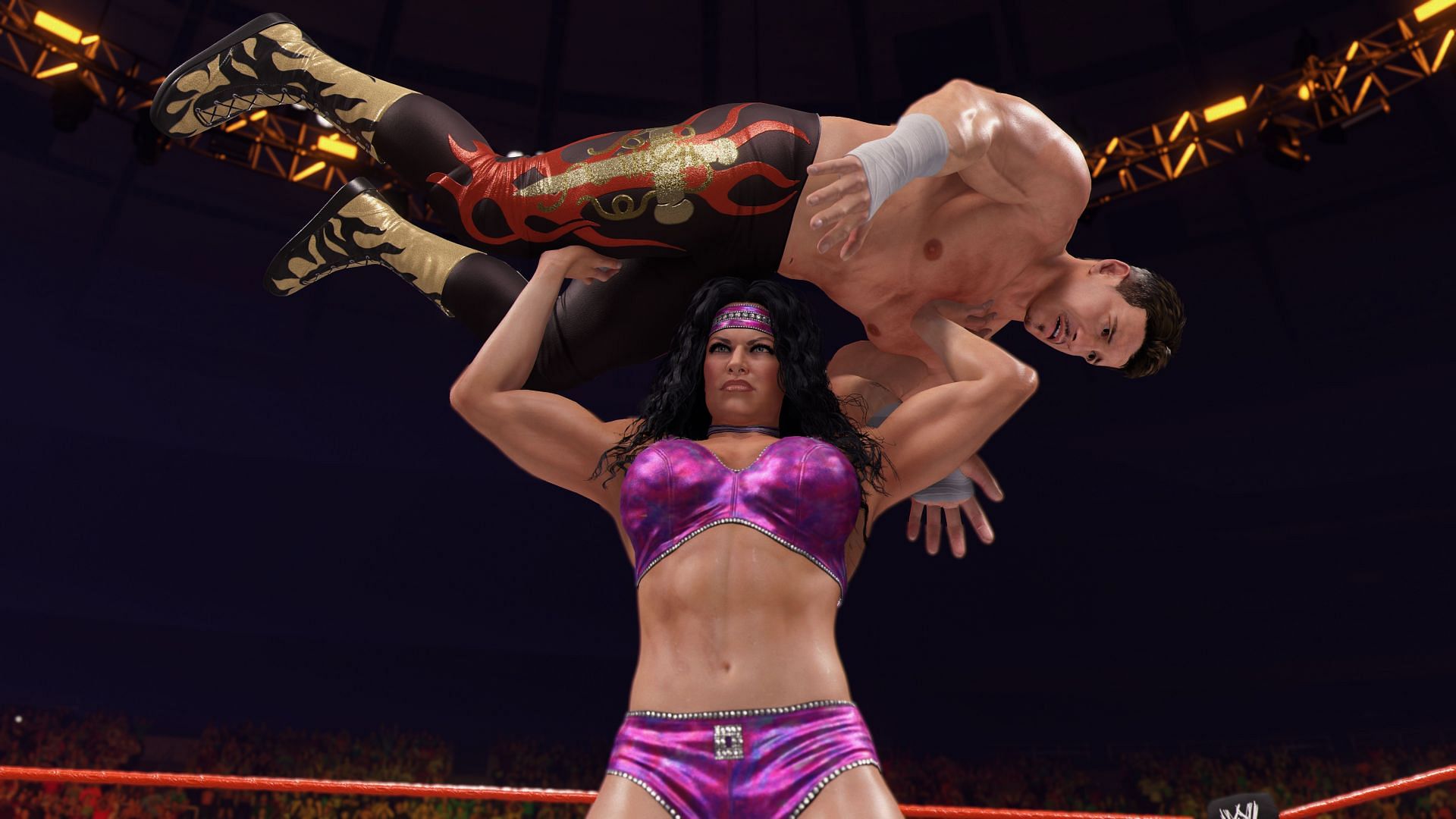 WWE 2K25 adds new types to the large roster of matches in 2K&#039;s gallery (Image via 2K)