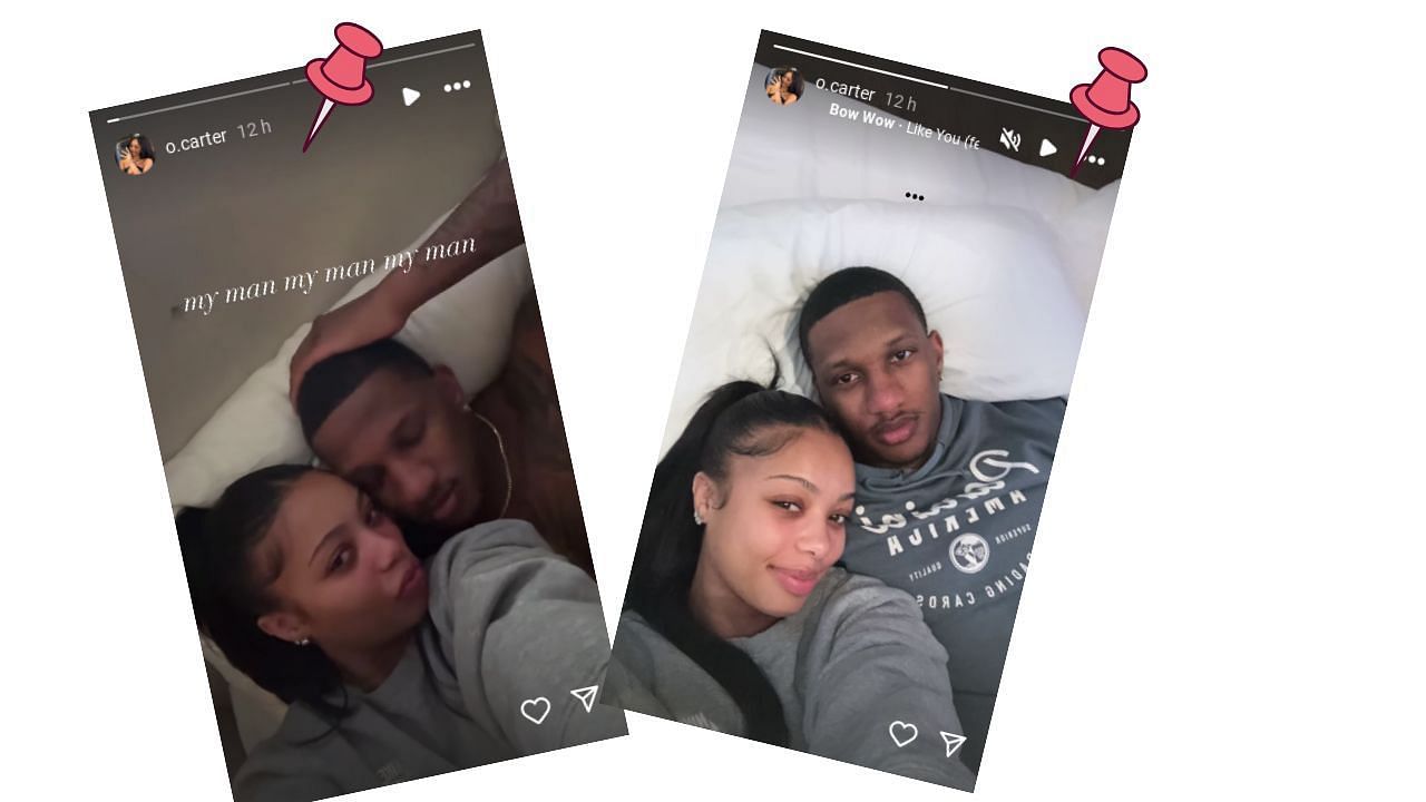 IN PICS: Michael Penix Jr.&rsquo;s fianc&eacute;e Olivia Carter cozies up with Falcons star