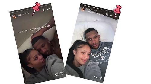 IN PICS: Michael Penix Jr.’s fiancée Olivia Carter cozies up with Falcons star