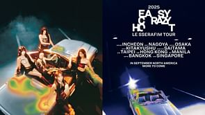 LE SSERAFIM’s EASY CRAZY HOT tour 2025: Dates, cities, and all we know so far