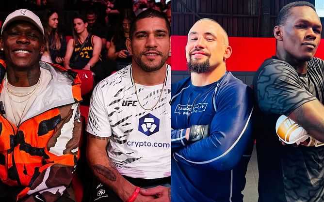 Israel Adesanya gets honest about befriending former opponents like Alex Pereira and Robert Whittaker despite heated rivalries: "I'm just a chill guy"