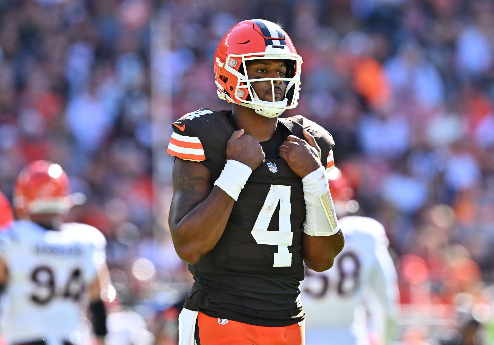 Deshaun Watson at Cincinnati Bengals v Cleveland Browns - Source: Getty