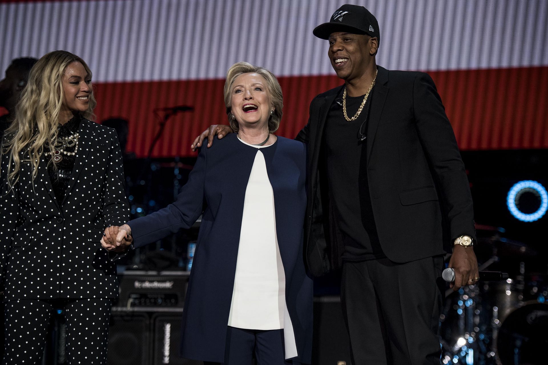 Democratic Nominee for President of the United States former Secretary of State Hillary Clinton - Source: Getty 12. 2015 Los Angeles Premiere Of Disney&#039;s &quot;Mufasa: The Lion King&quot; - Source: Getty Glastonbury Festival 2008 Day 2 (Image via Getty)