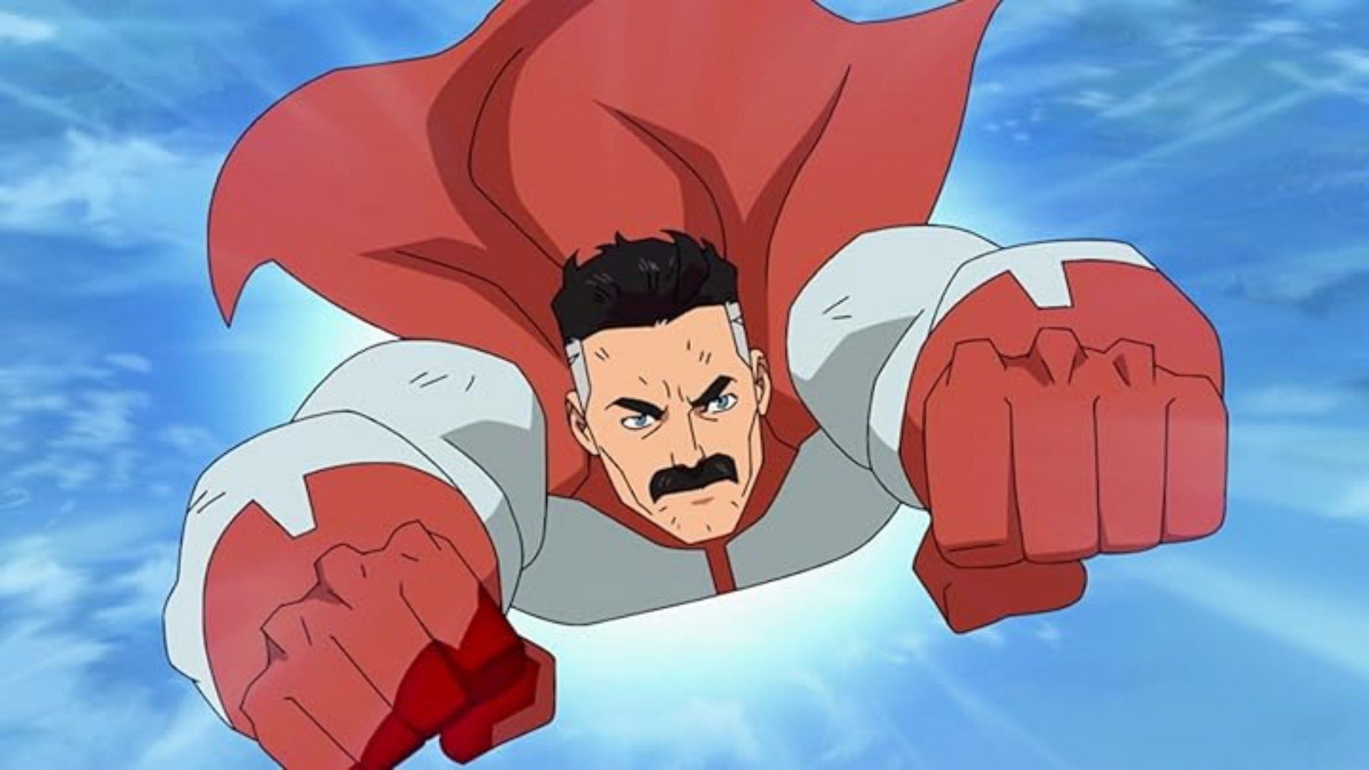 A still of Nolan Grayson/Omni-Man from the animated series Invincible (Image via Amazon Prime Video)