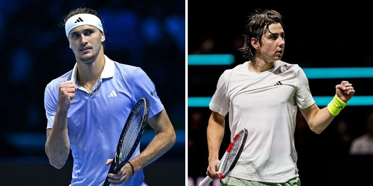 Alexander Zverev vs Alexander Shevchenko is one of the second-round matches at the Rio Open 2025. (Photos: Getty)