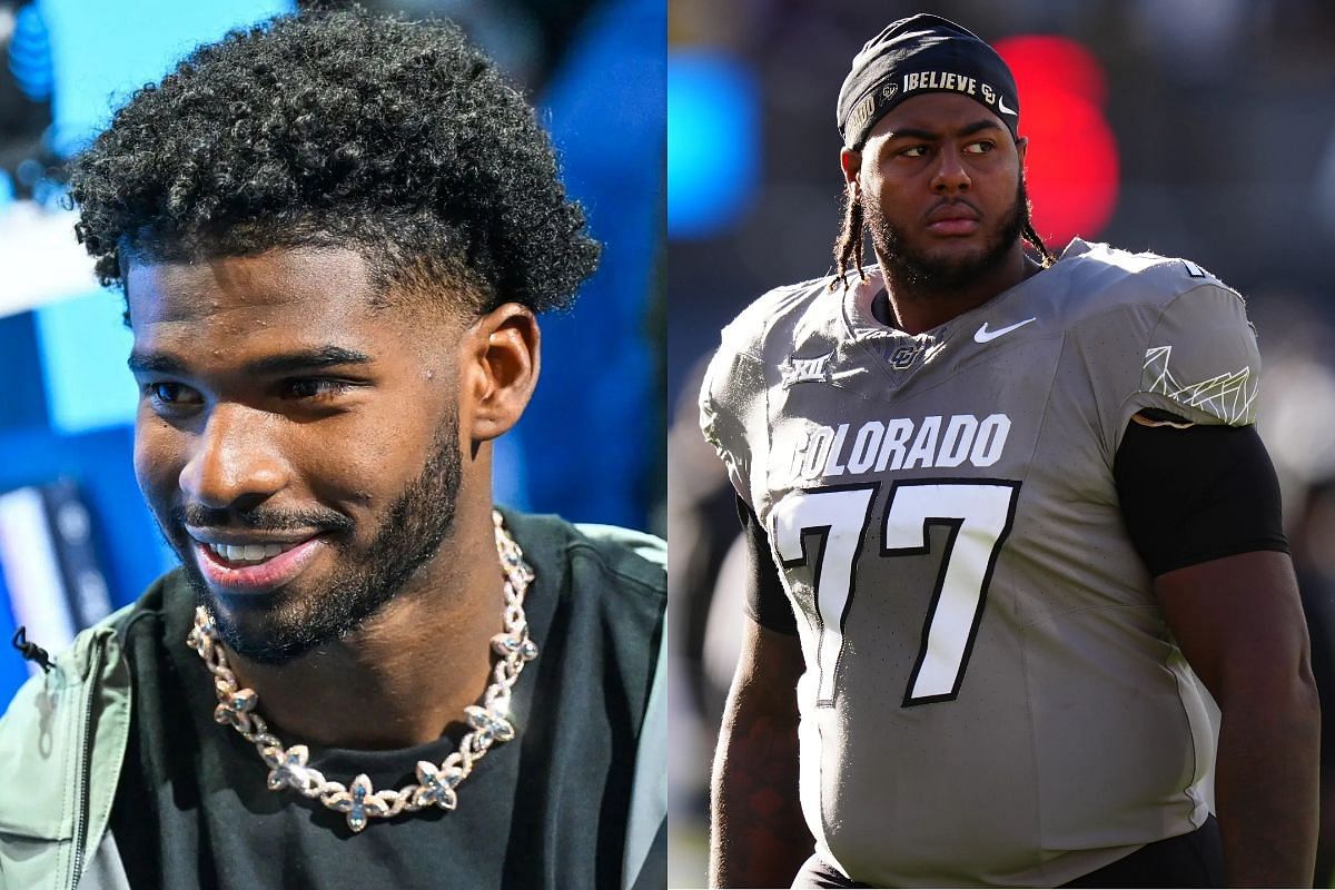 Shedeur Sanders drops 1-word reaction as Colorado star Jordan Seaton flexes his lavish lifestyle (Image Credits - IMAGN/GETTY)