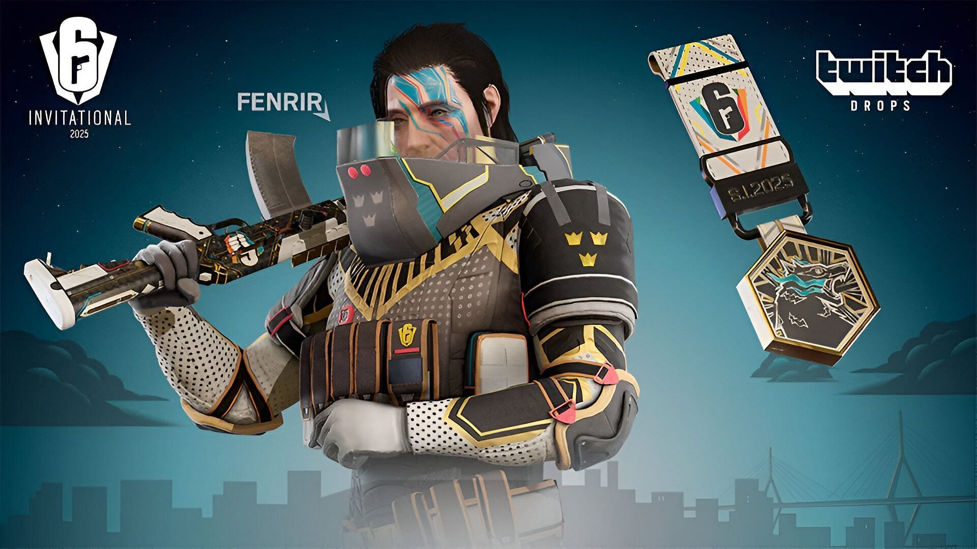 Fenrir bundle available in Six Invitational 2025 Twitch drops (Image via Ubisoft)