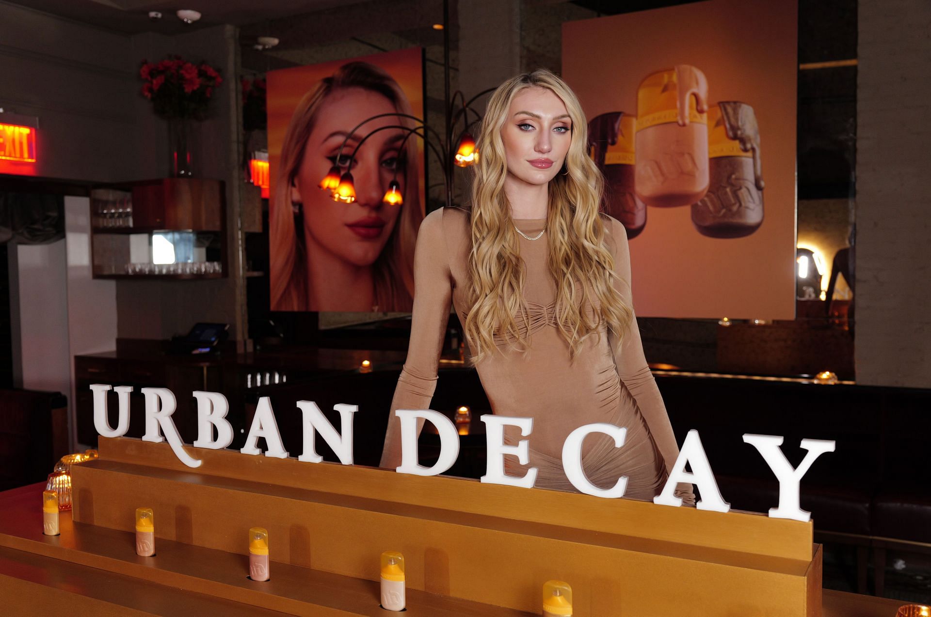 Urban Decay x Cam Brink Face Bond Luminizer Launch Event - Source: Getty