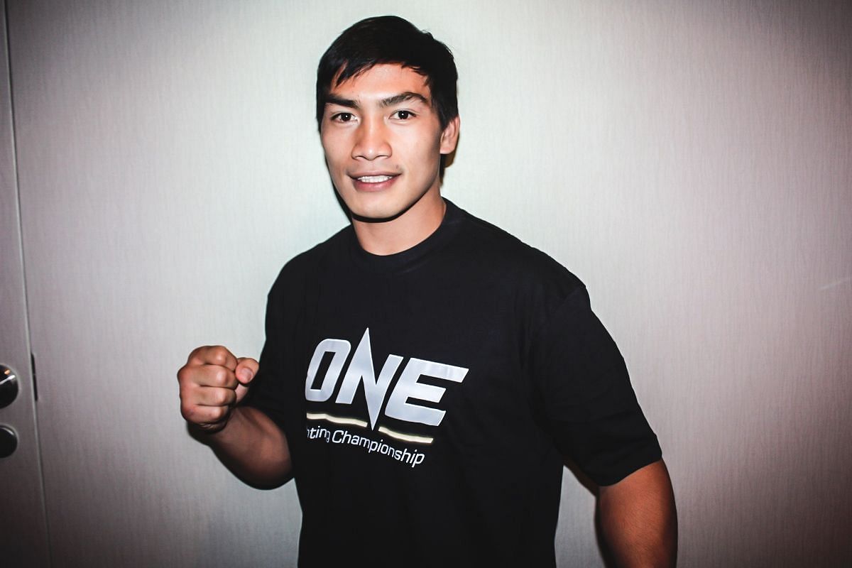 Eduard Folayang talks about the mystique of Saitama Super Arena. [Photo from ONE Championship]