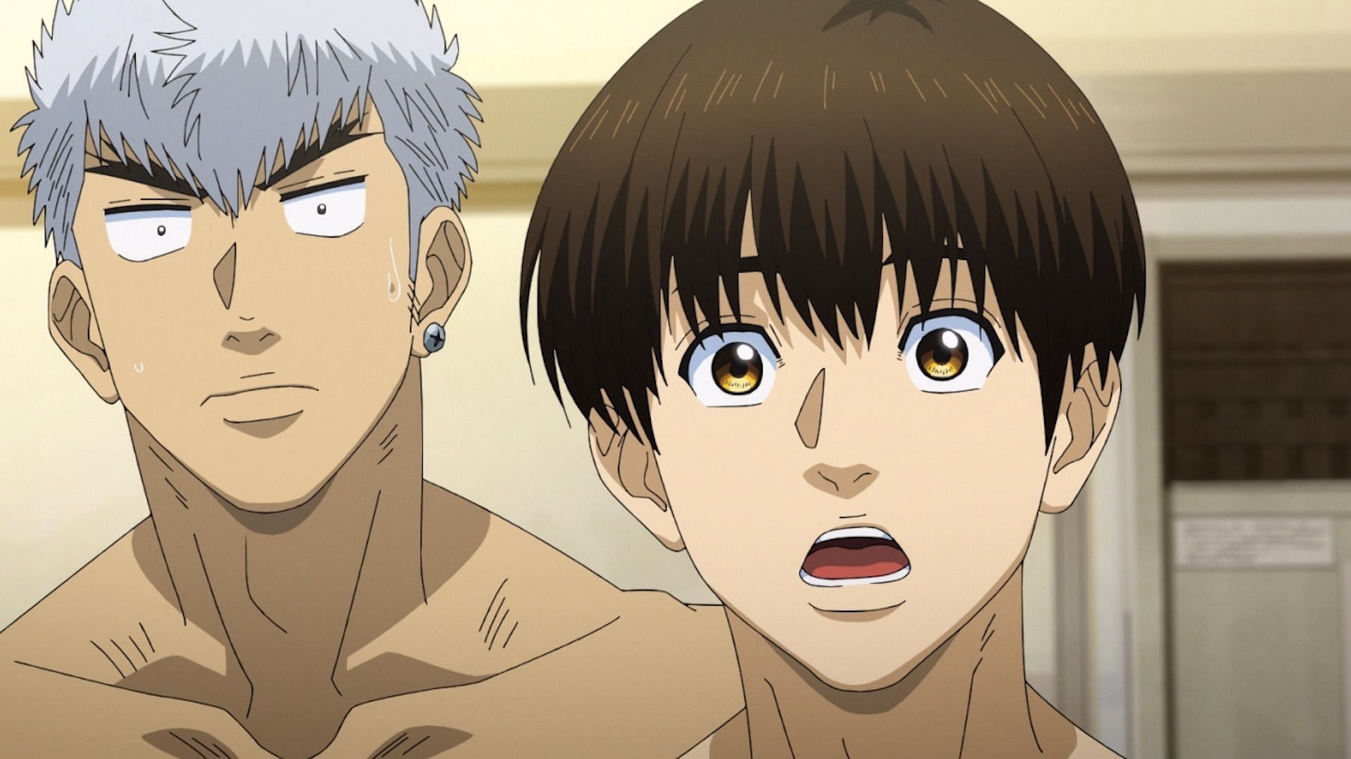 Rihito and Franken in episode 7 (Image via Gaina)