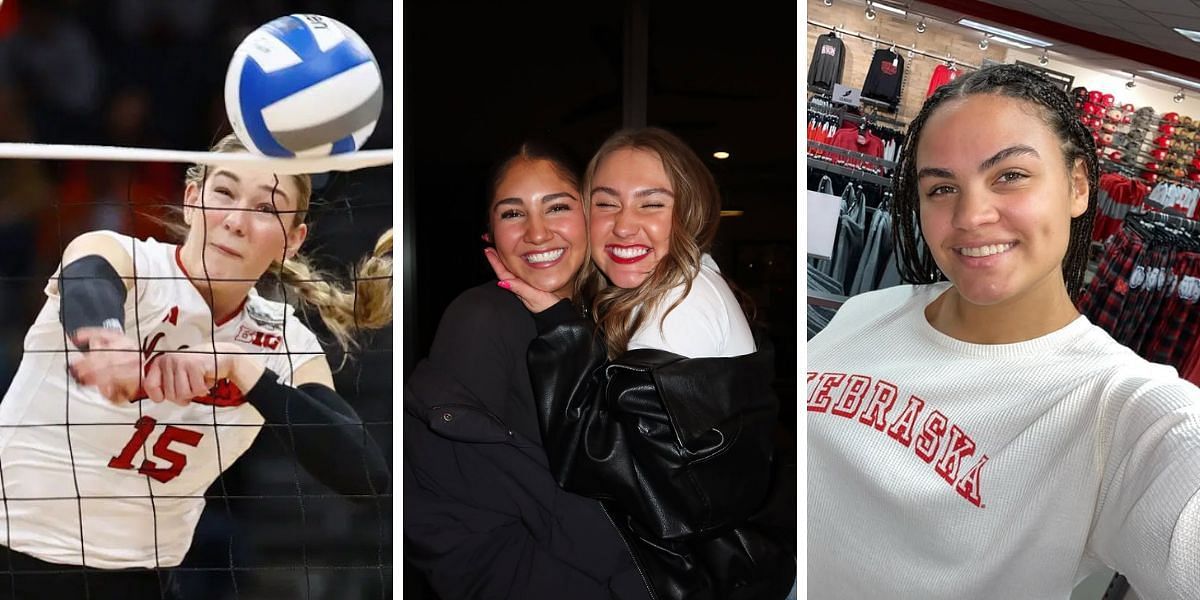 Andi Jackson (L), Rebekah Allick (R) and others react to Lexi Rodriguez&rsquo;s reunion with Maisie Boesiger (C) PHOTO: Getty