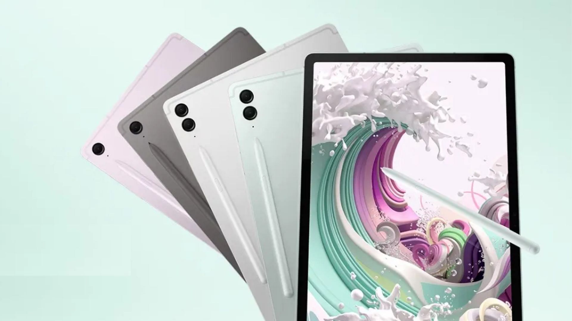 The Samsung Galaxy Tab S9 FE has a great deal on Amazon (Image via Samsung)