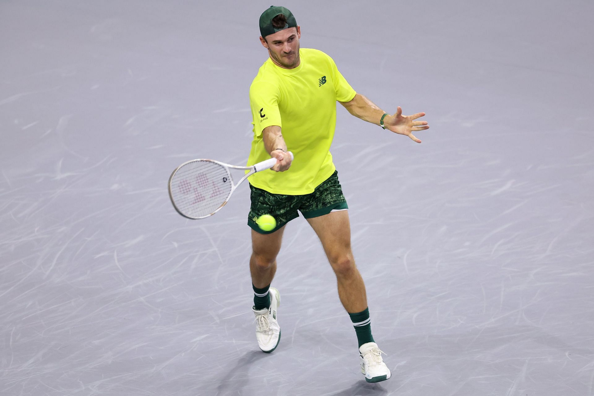 Tommy Paul in action at the Dallas Open (Image Source: Getty)