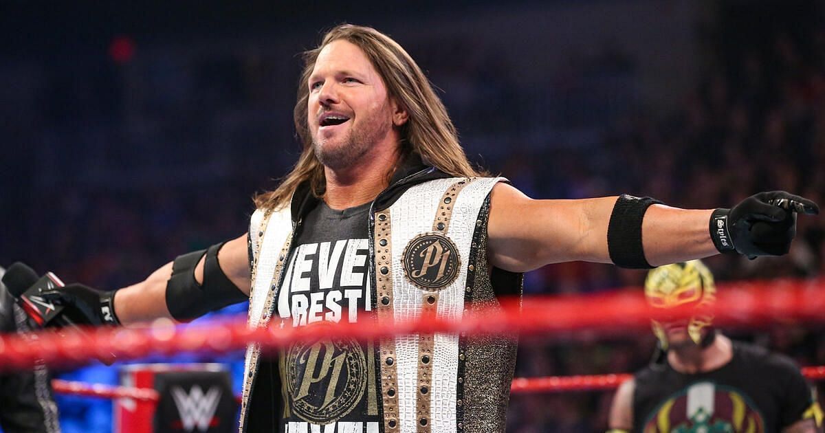 Former WWE Champion AJ Styles [Source: WWE.com]