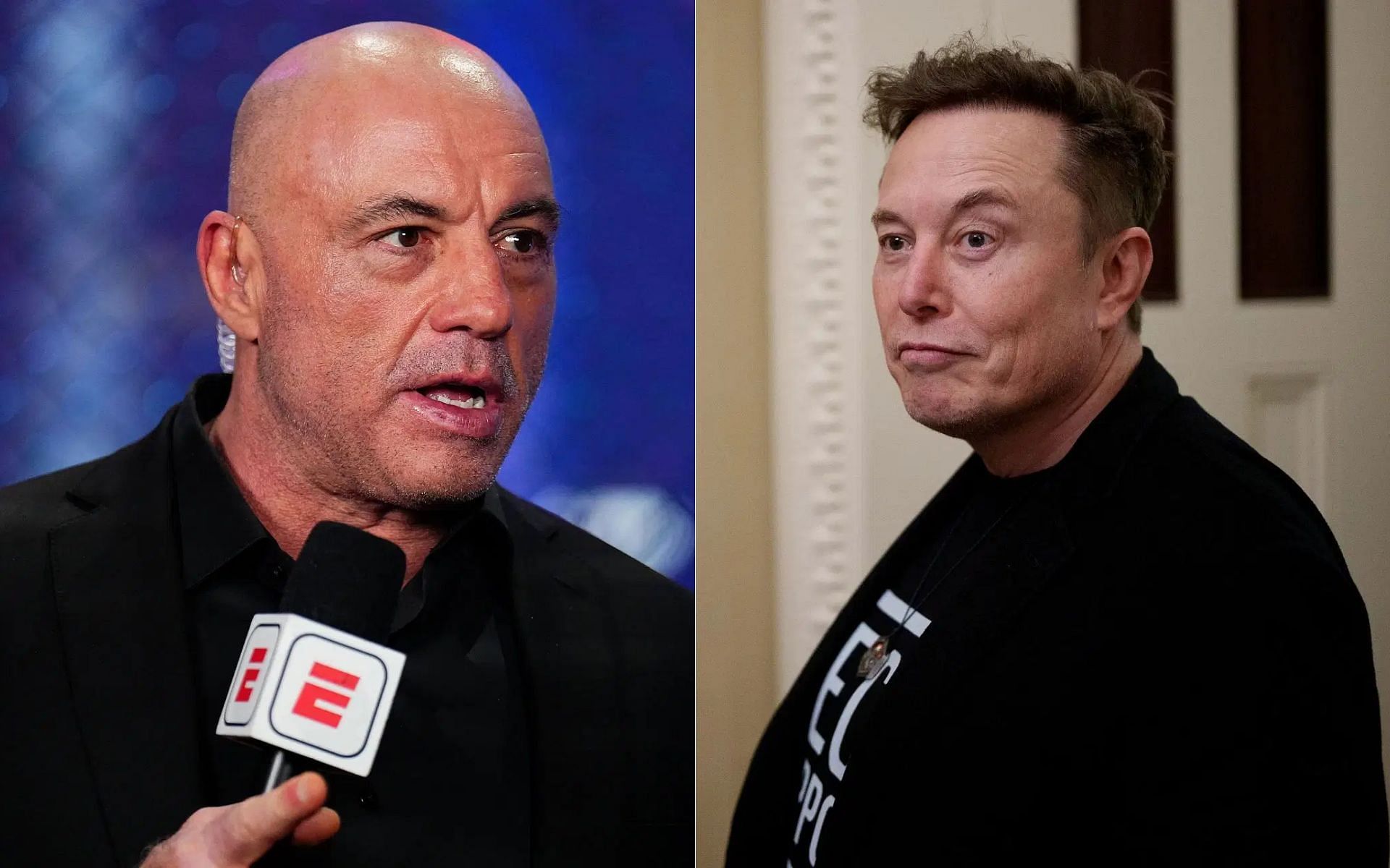 Joe Rogan (left) and Elon Musk (right) discuss U.S. gold reserves [Image courtesy: Getty]