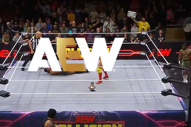 BREAKING: Top champion pinned on AEW Collision