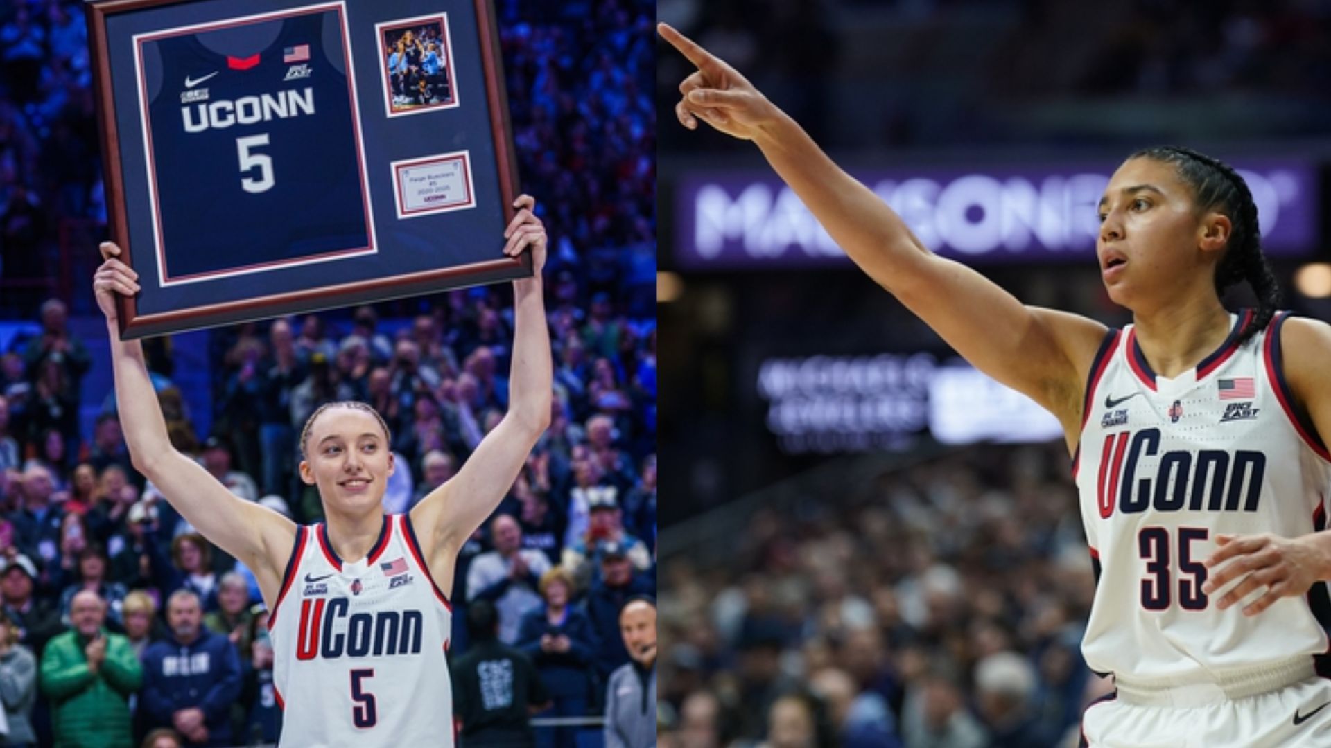 "They're your clothes but I look better in them" - UConn star Azzi Fudd teases Paige Bueckers over her fashion choices