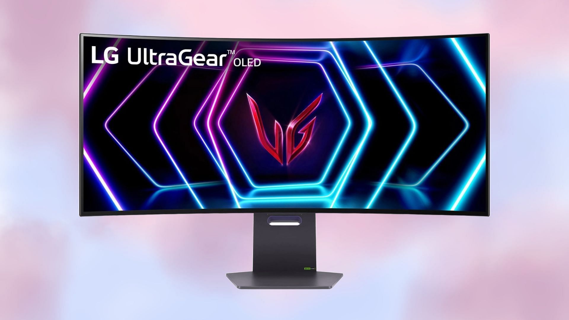 LG UltraGear OLED curved gaming monitor (Image via LG)