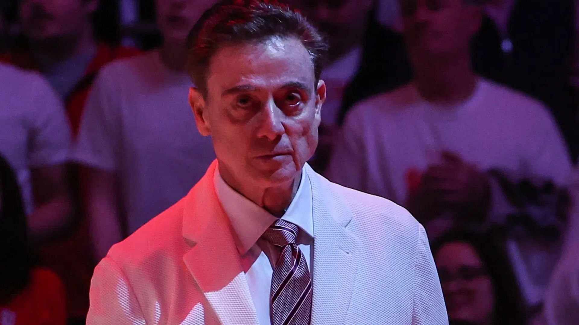 Rick Pitino in the win over Seton Hall. - Source: Wendell Cruz, Imagn