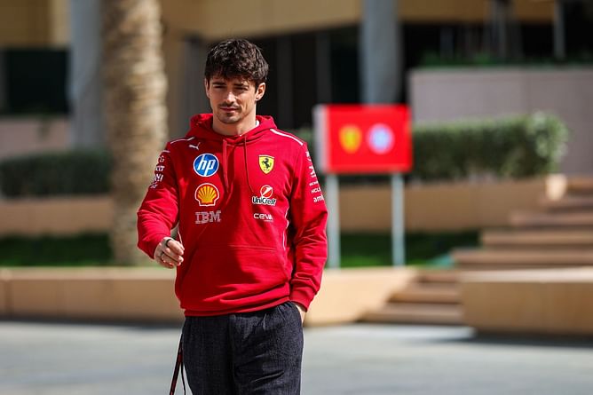 Watch: Charles Leclerc's heartfelt speech describing how he's 'living the dream' of driving for Ferrari