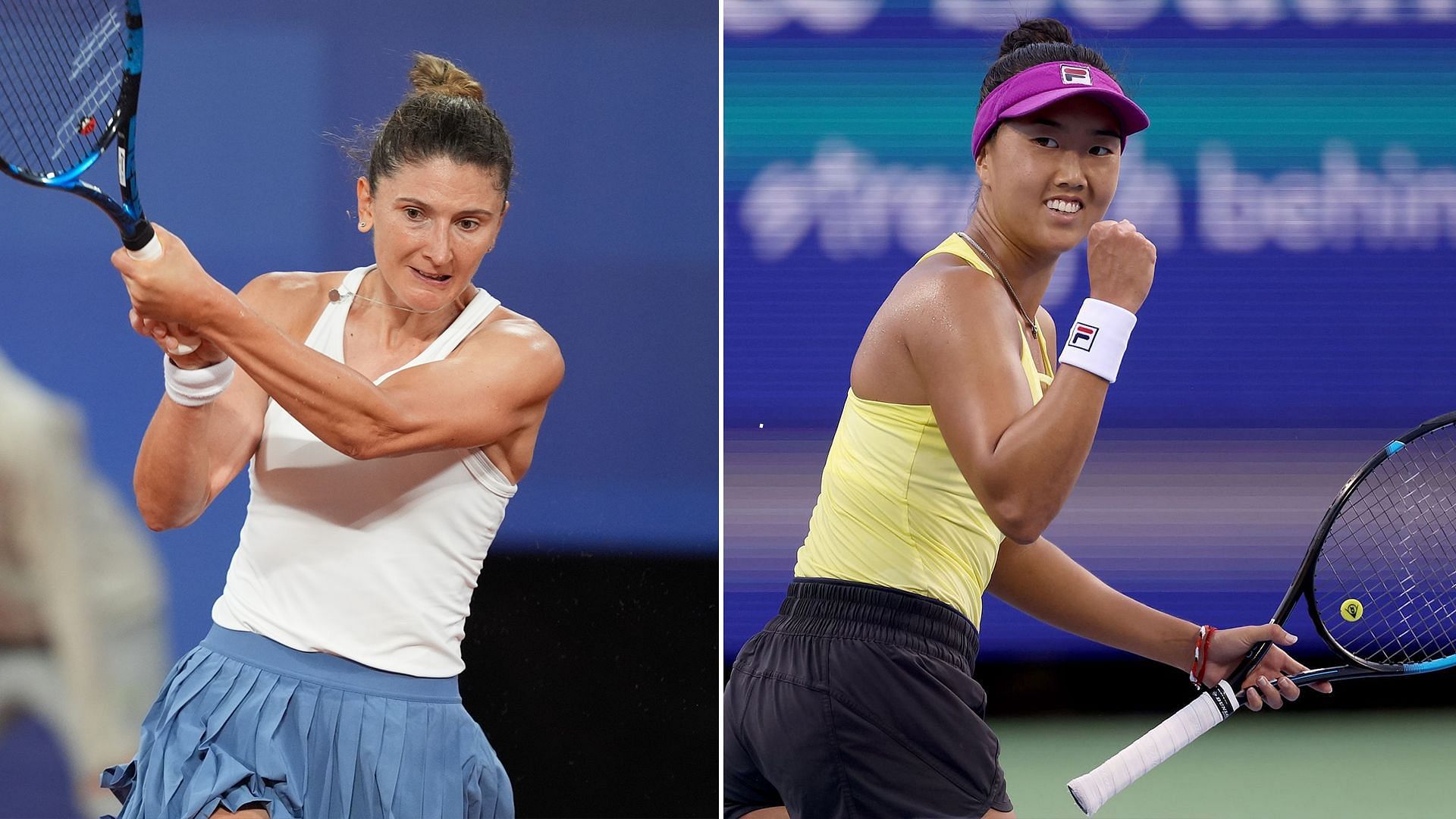 Ann Li and Irina-Camelia Begu will face each other on Day 1 of the BNP Paribas Open. (Image credits: Getty)