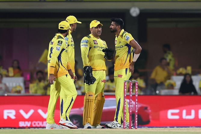 "Sloppiest fielding, brainless batting" - Fans react to Ruturaj Gaikwad-led side's humbling loss in CSK vs RCB IPL 2025 match