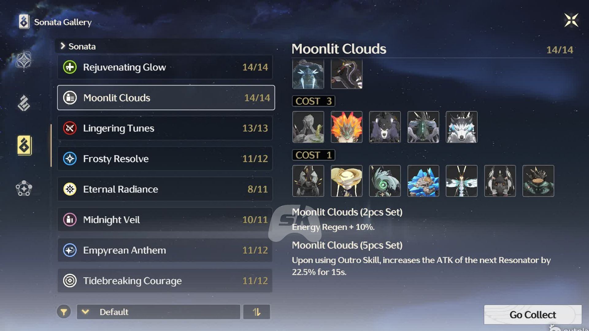 Moonlit Clouds (Image via Sportskeeda Gaming // Kuro Games)