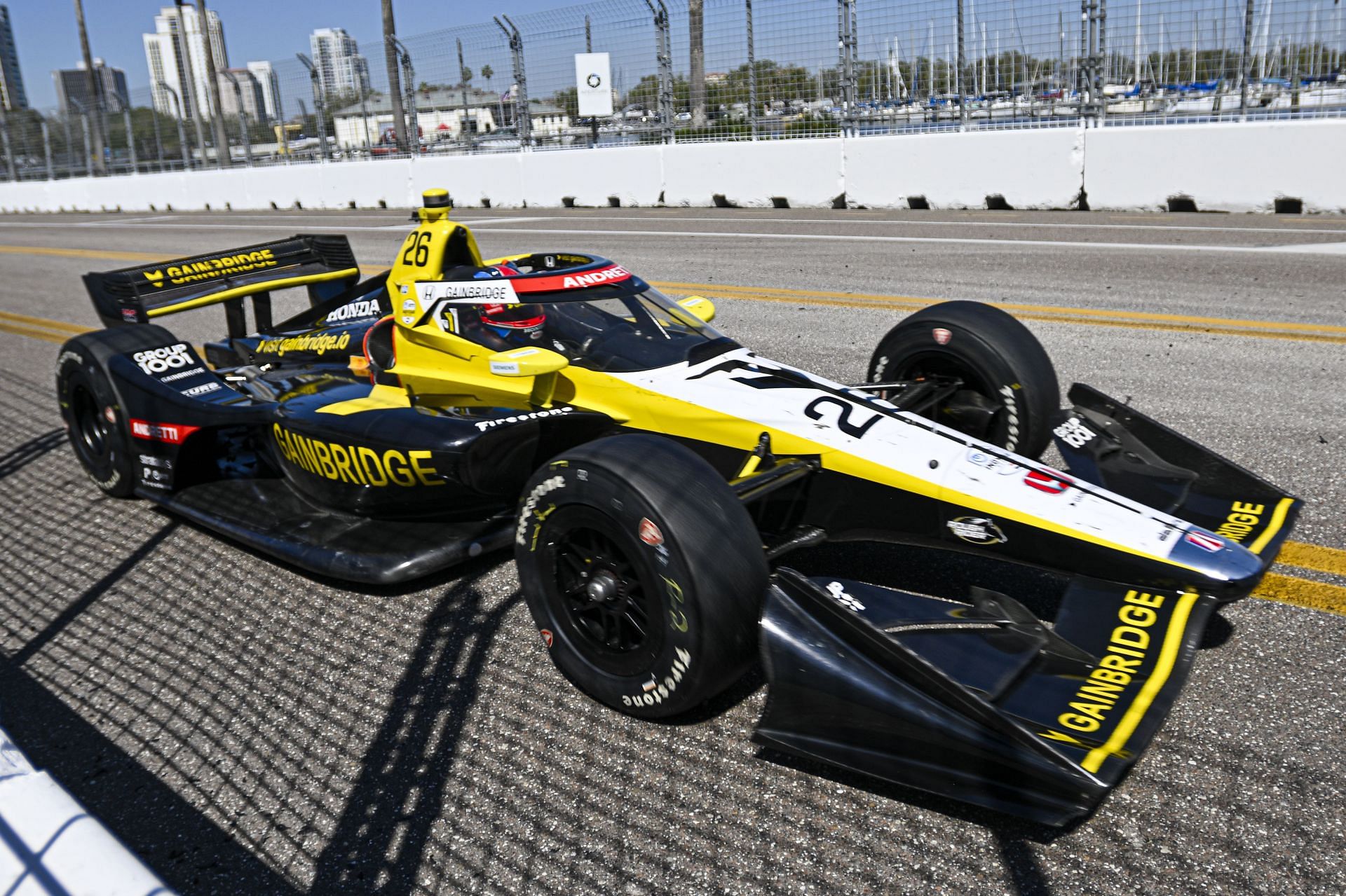 Colton Herta at the INDYCAR Firestone Grand Prix of St. Petersburg  (Image Source: Getty)