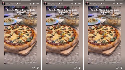 A screenshot of Alexa Bliss' story. (Image credits: Instagram) 