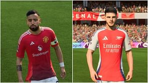 EA FC 25 Premier League POTM nominees for March revealed, Bruno Fernandes and Declan Rice lead the roster
