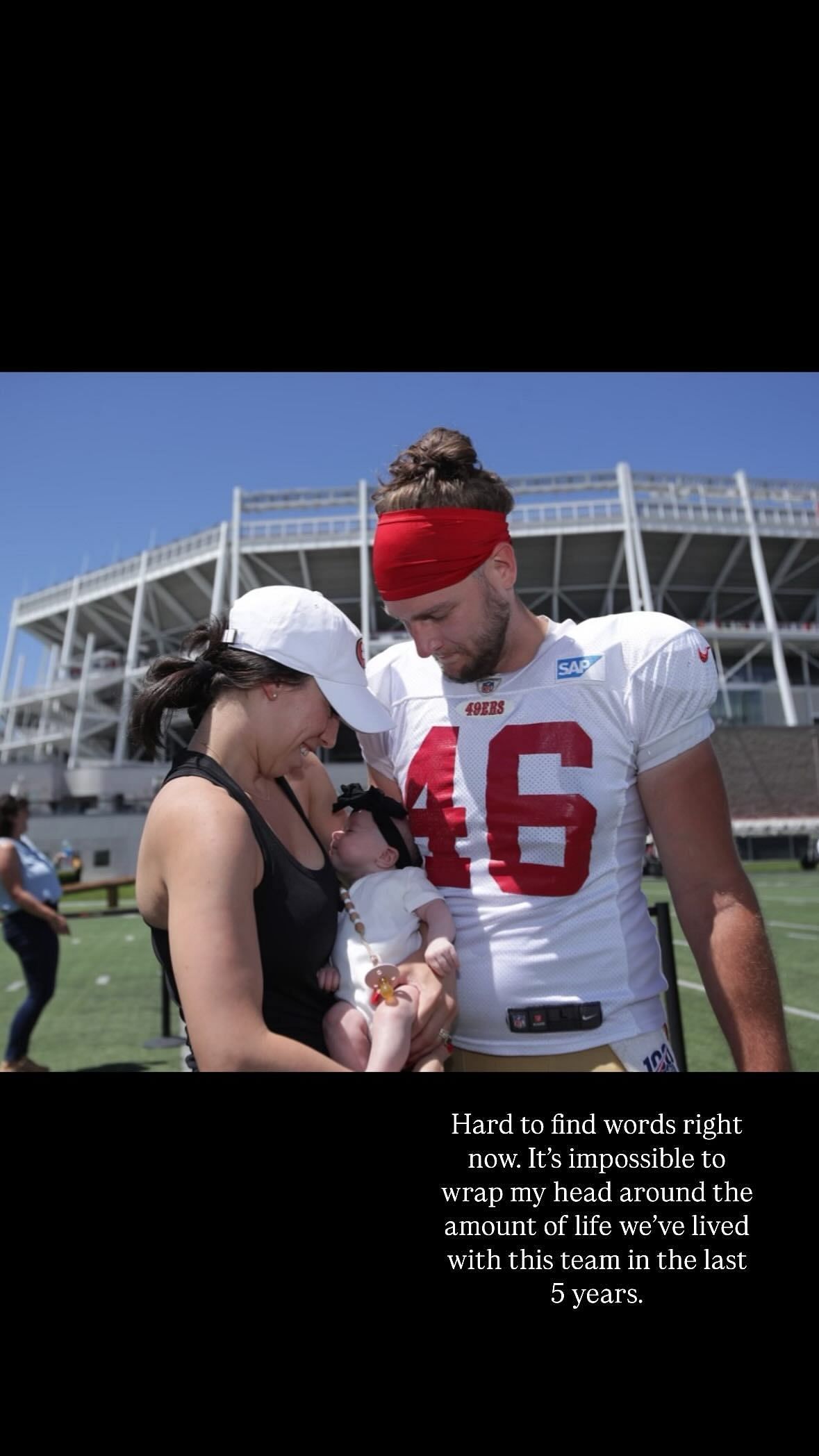 Haley Pepper reacts to 49ers releasing Taybor Pepper