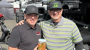 Tim’s homemade salsa brings the heat and hospitality to $90M NASCAR legend Tony Stewart’s NHRA team