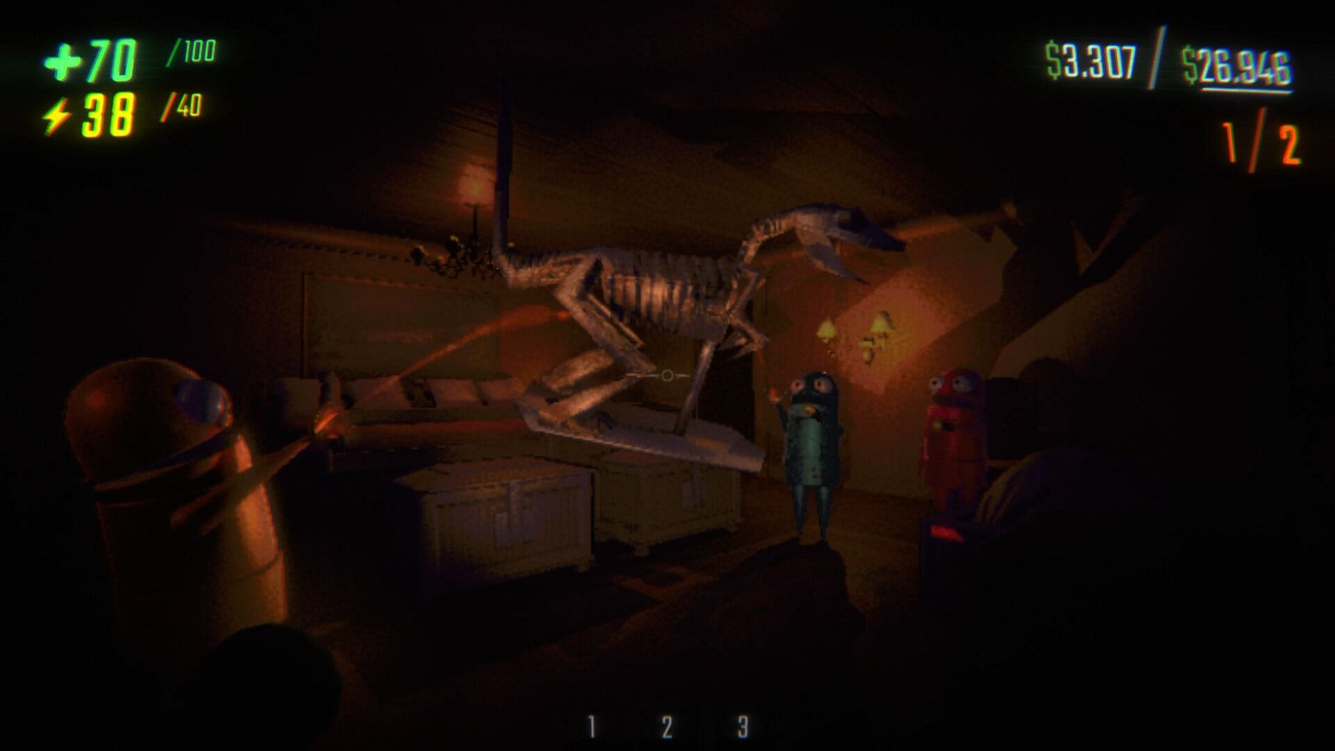 Guns can solve your problems after a few rounds lodged in enemy monsters (Image via semiwork)