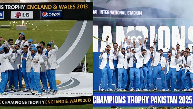 5 similarities between India's Champions Trophy wins in 2013 and 2025