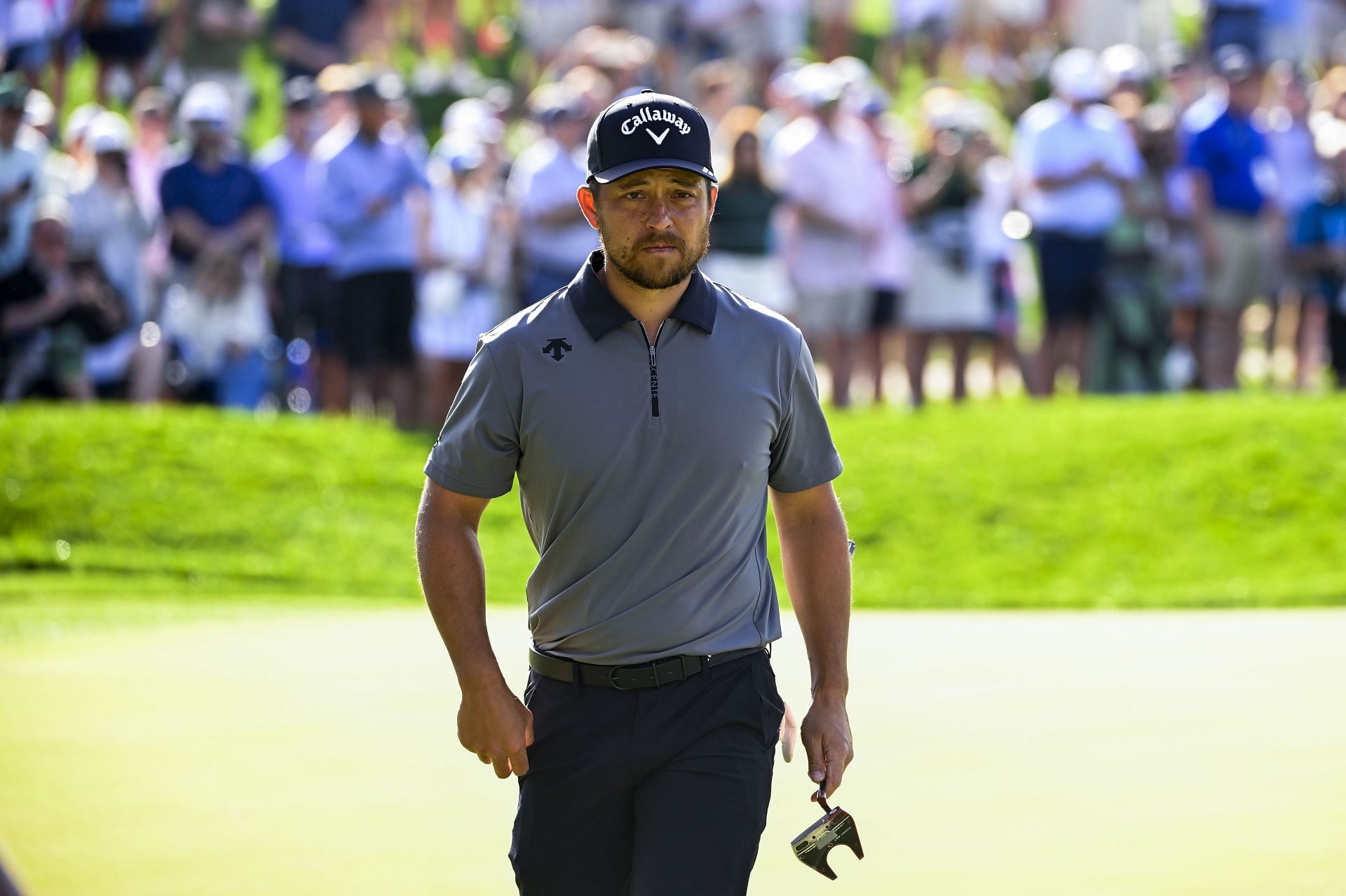 Schauffele at THE PLAYERS Championship 2025 (via Getty)