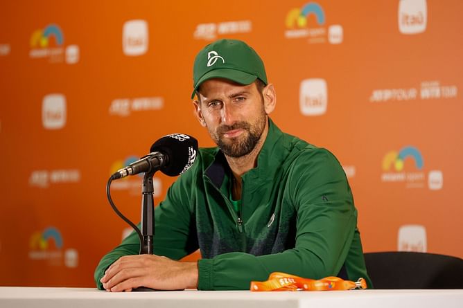 Novak Djokovic makes his intentions clear about retirement after kicking off Miami Open with a win