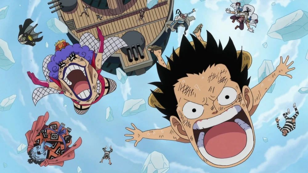 Monkey D. Luffy in One Piece.