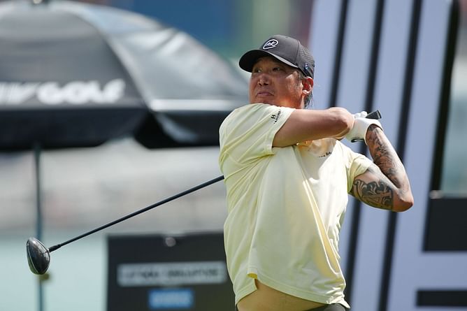 LIV Golf's Anthony Kim expresses disappointment over his performance in Round 1 of LIV Singapore