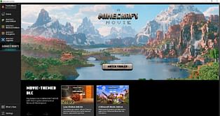 New A Minecraft Movie tab appears in official launcher to promote upcoming film