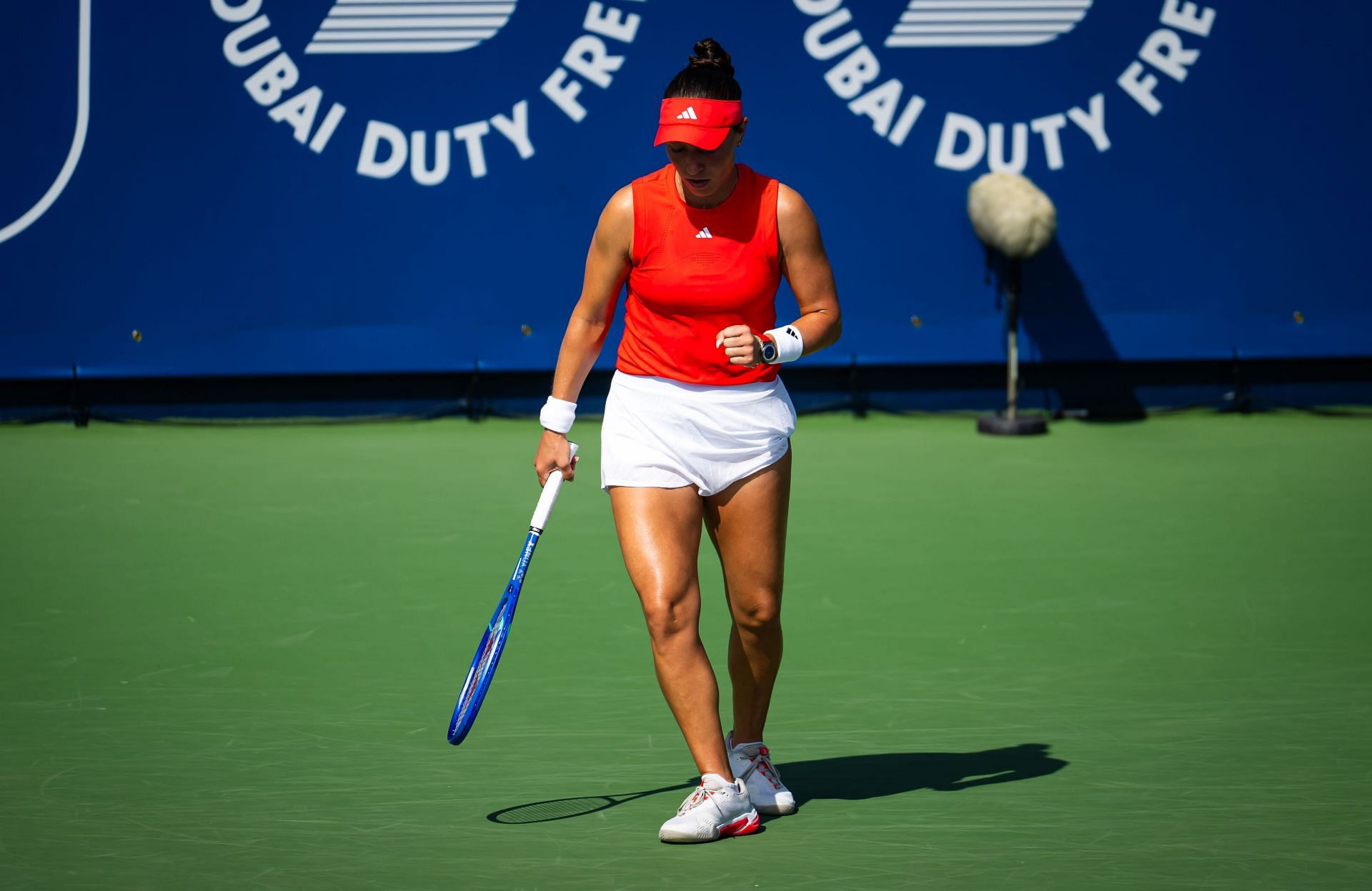 Jessica Pegula at the Dubai Tennis Championships - Source: Getty