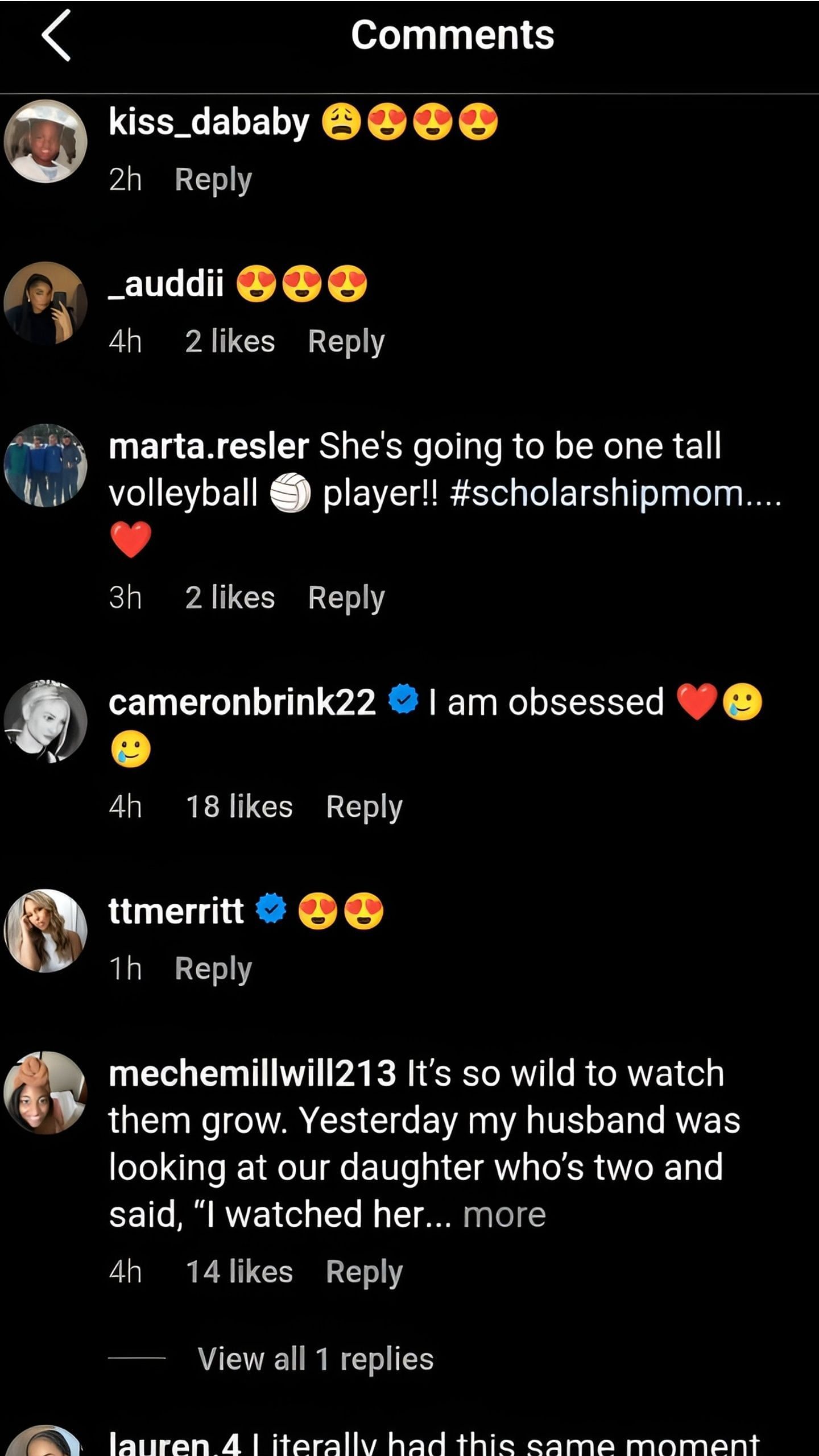 Cameron Brink&#039;s comment