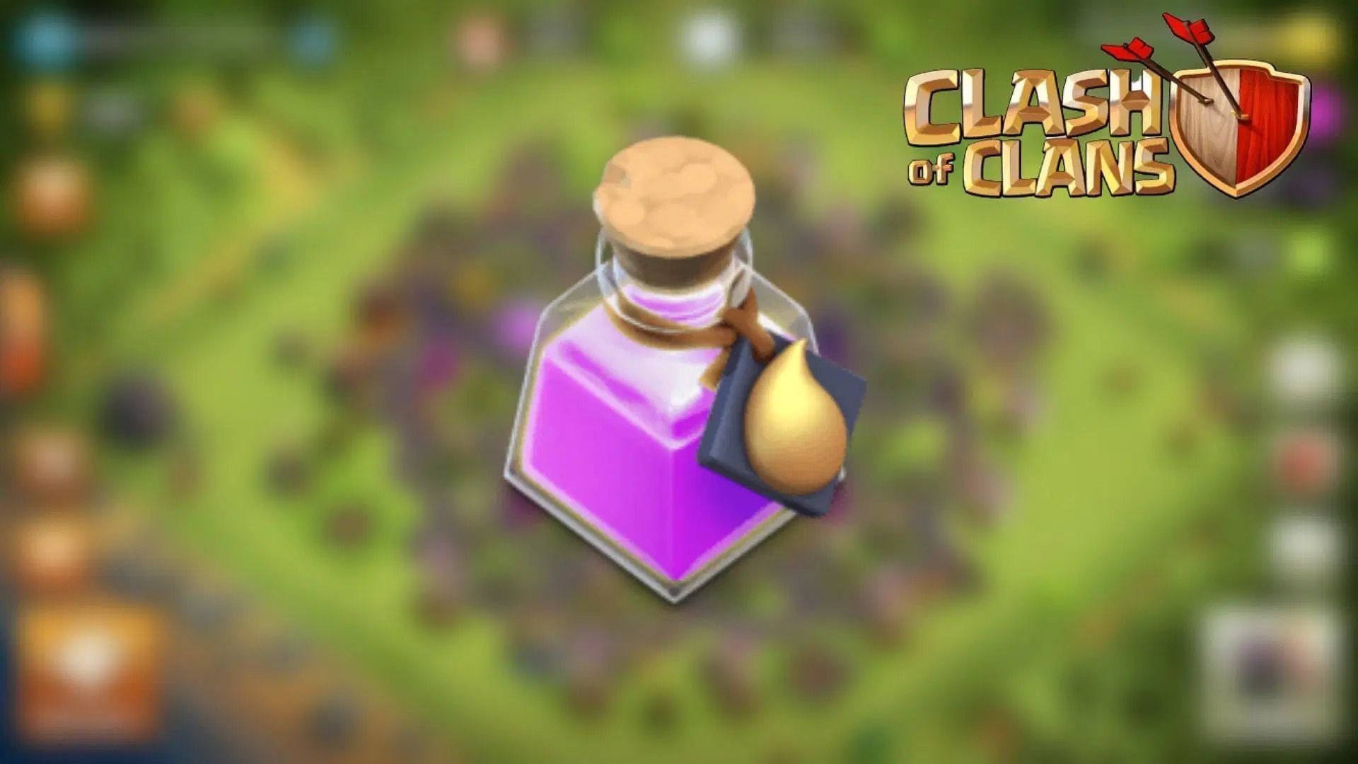 Resource Potion boosts the resource production for a day (Image via Supercell)