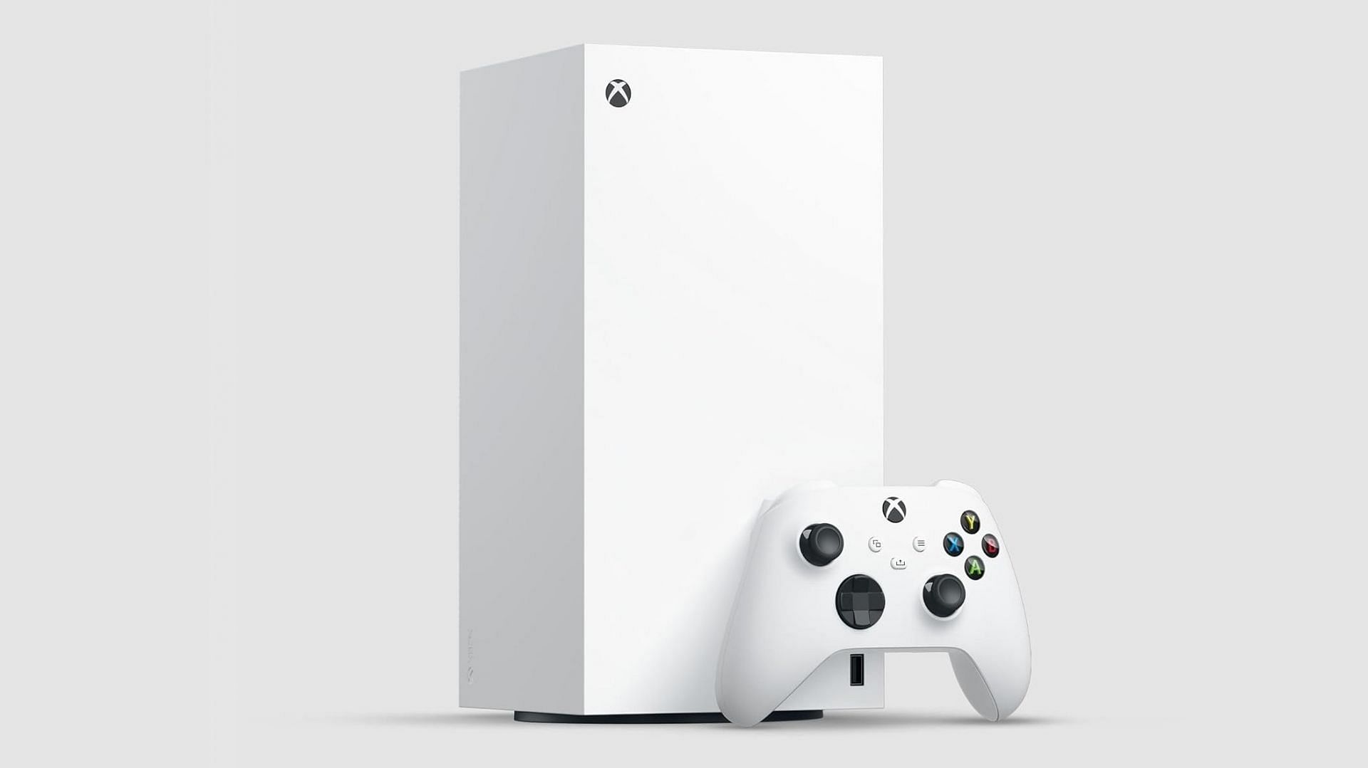 Picture of Xbox Series X in white