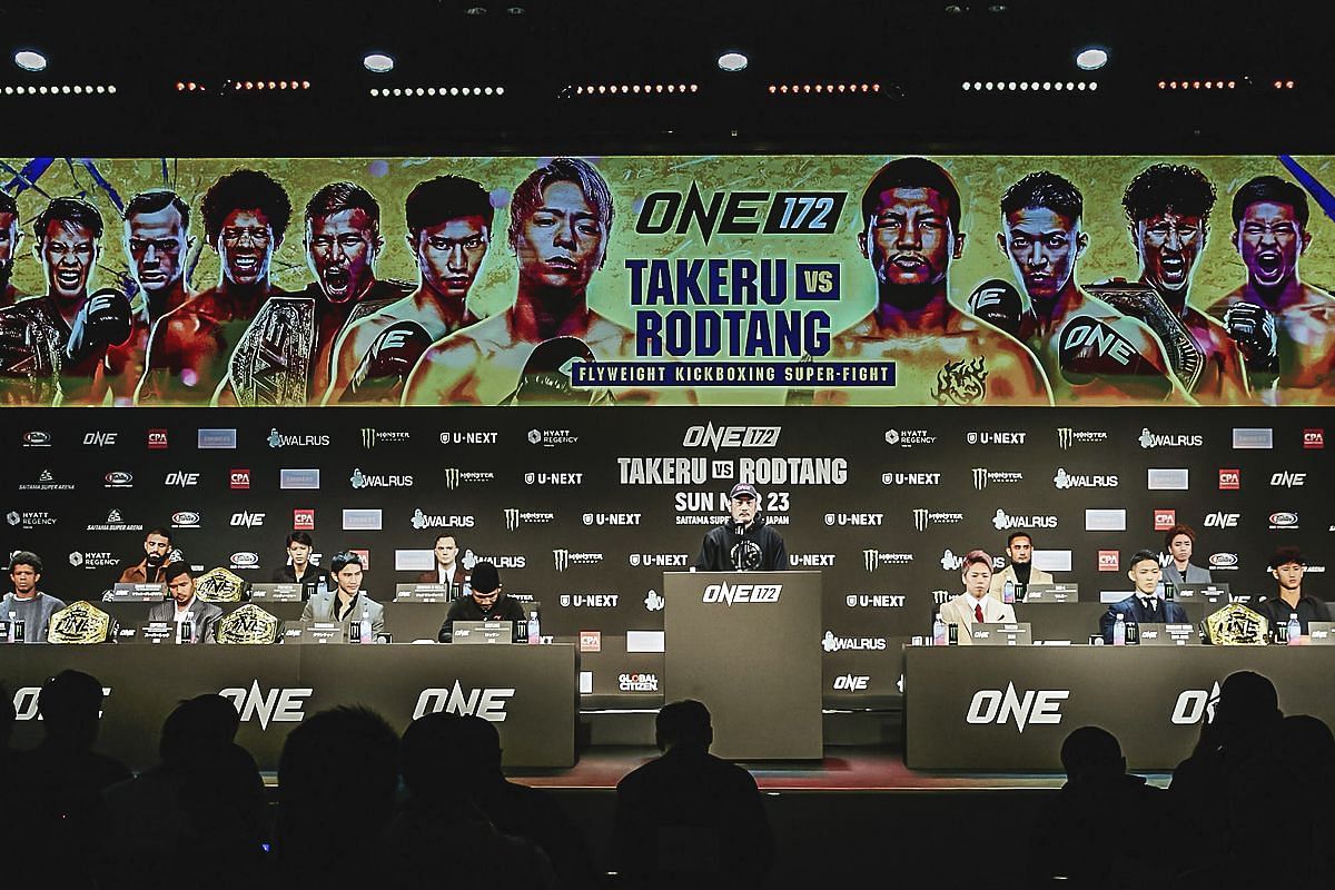 ONE 172 press conference | Image by ONE Championship