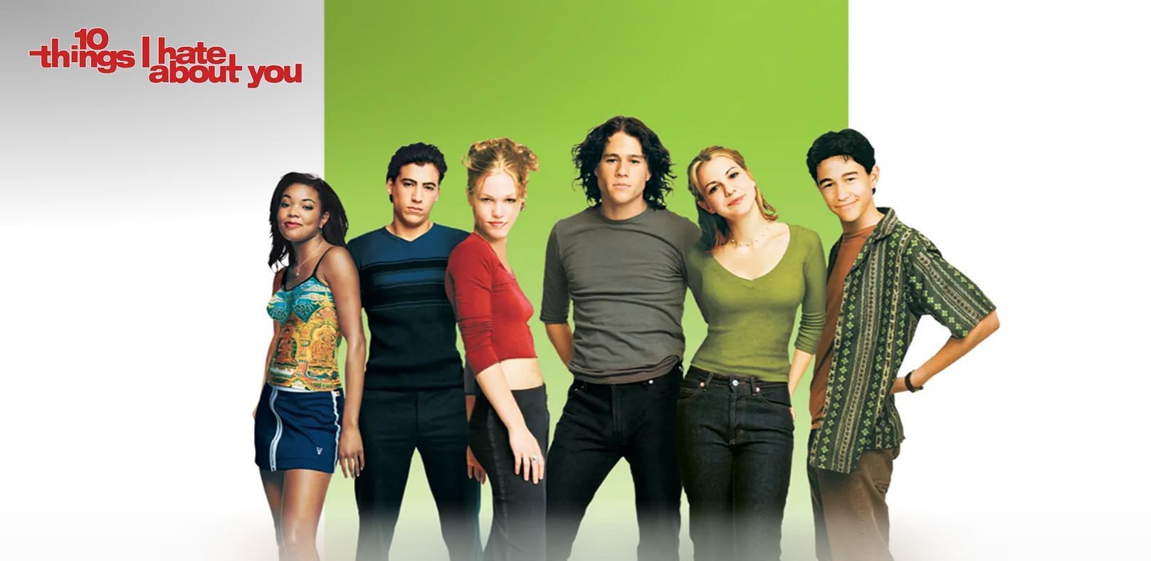 The lead cast of 10 Things I Hate About You. (Image via Apple TV)