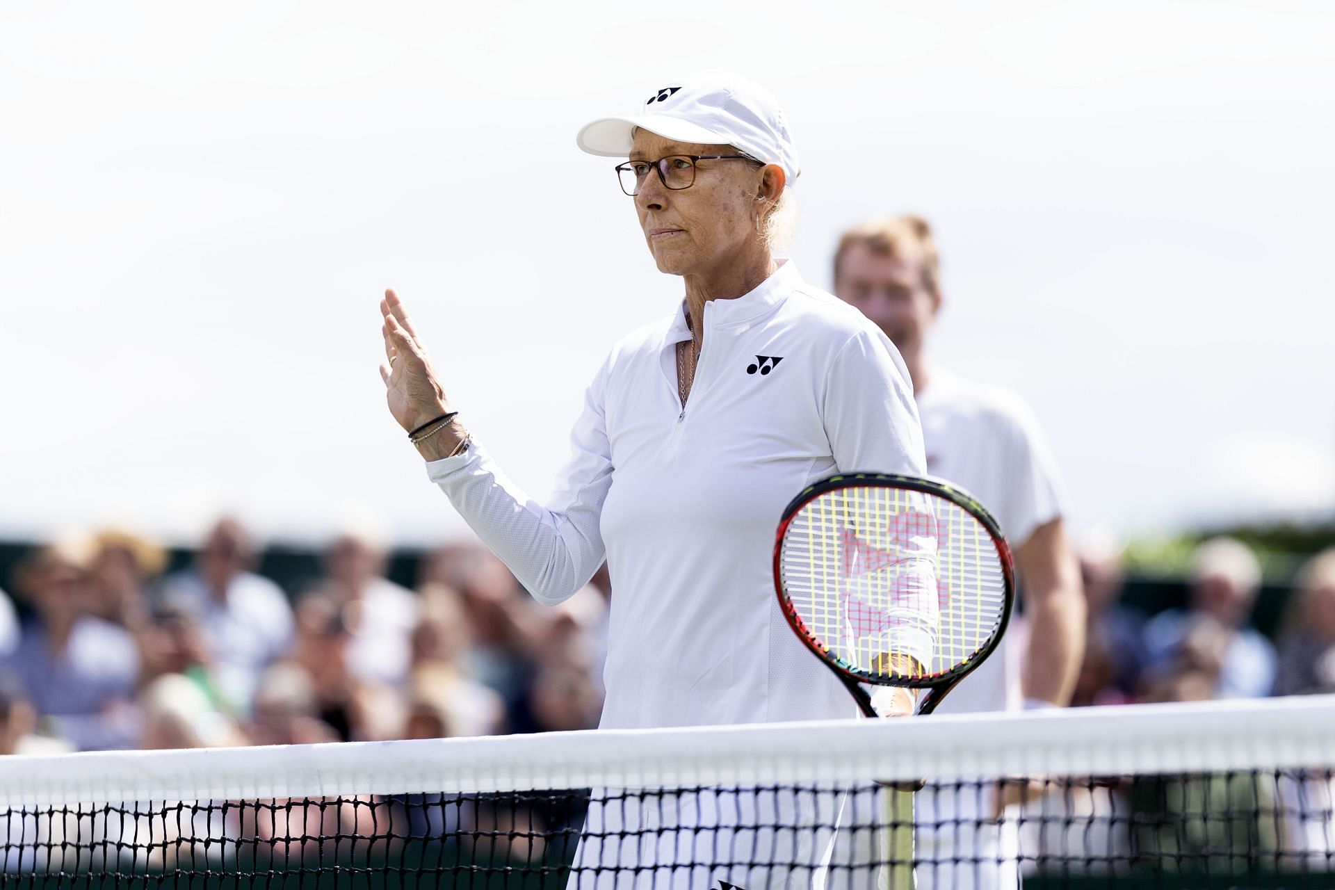 Martina Navratilova at Wimbledon 2023 Source: Getty