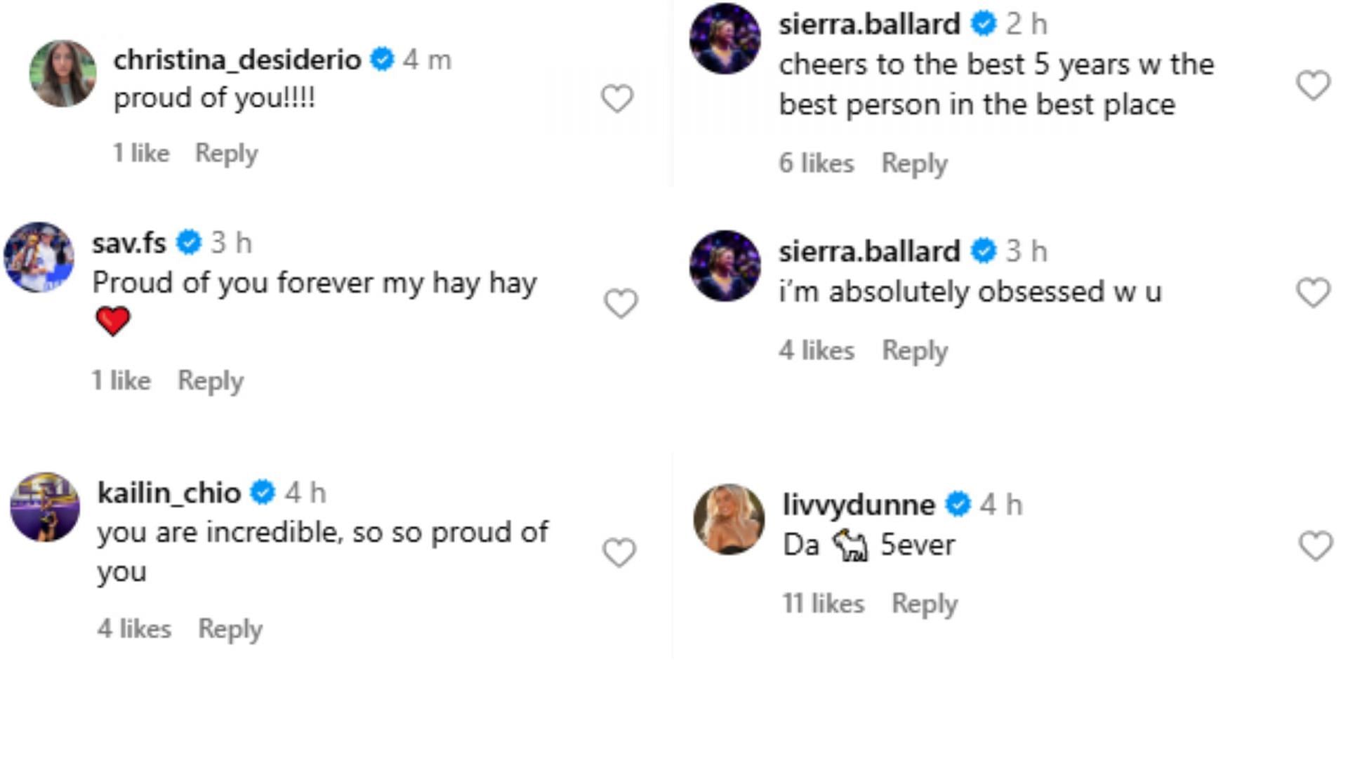 Screengrab of comments on Haleigh Bryant&#039;s Instagram post [Image Source: Haleigh Bryant&#039;s Instagram]